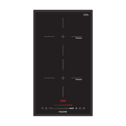 MAYER MMIH30CS 2 Zone Domino Induction Hob with Slider 30cm