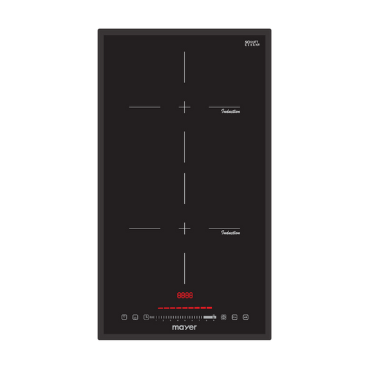 MAYER MMIH30CS 2 Zone Domino Induction Hob with Slider 30cm