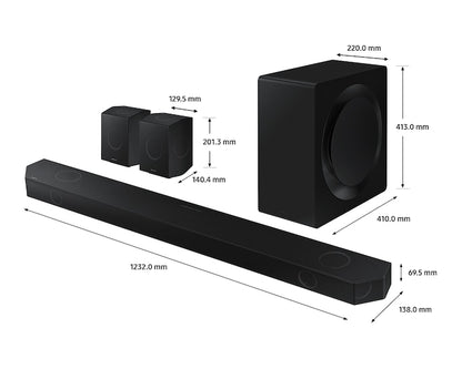 Samsung HW-Q990D/XS Soundbar 11.1.4ch with Sub woofer & rear speaker
