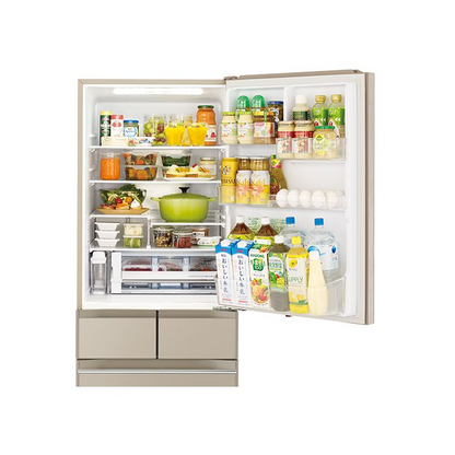 HITACHI R-HWS480YS 5 Door Fridge 470L