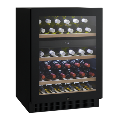 Vintec VWD050SBA-X 50 bottle dual zone cellaring