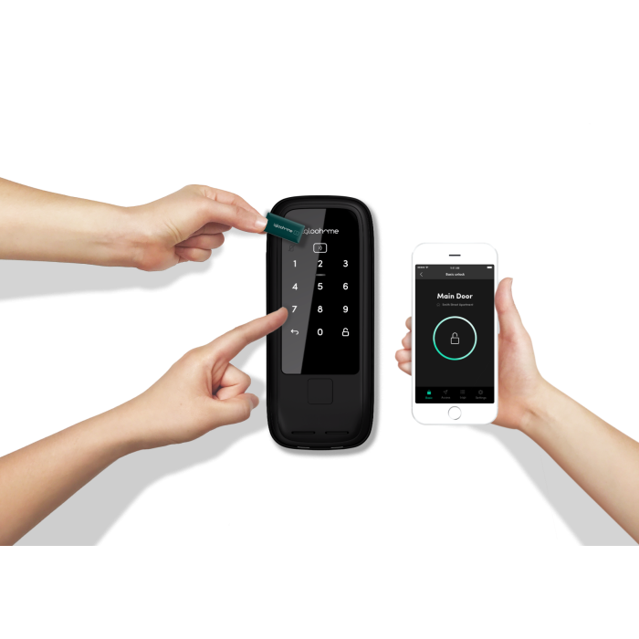 IGLOOHOME RW1 + RM2F Gate & Door Digital Lock Combo