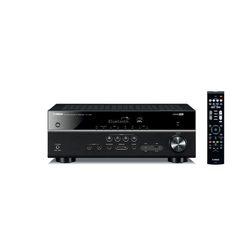 YAMAHA RX-V385 (BL) Audio Amplifier  Home Theater  AV Power 5.1  Channel