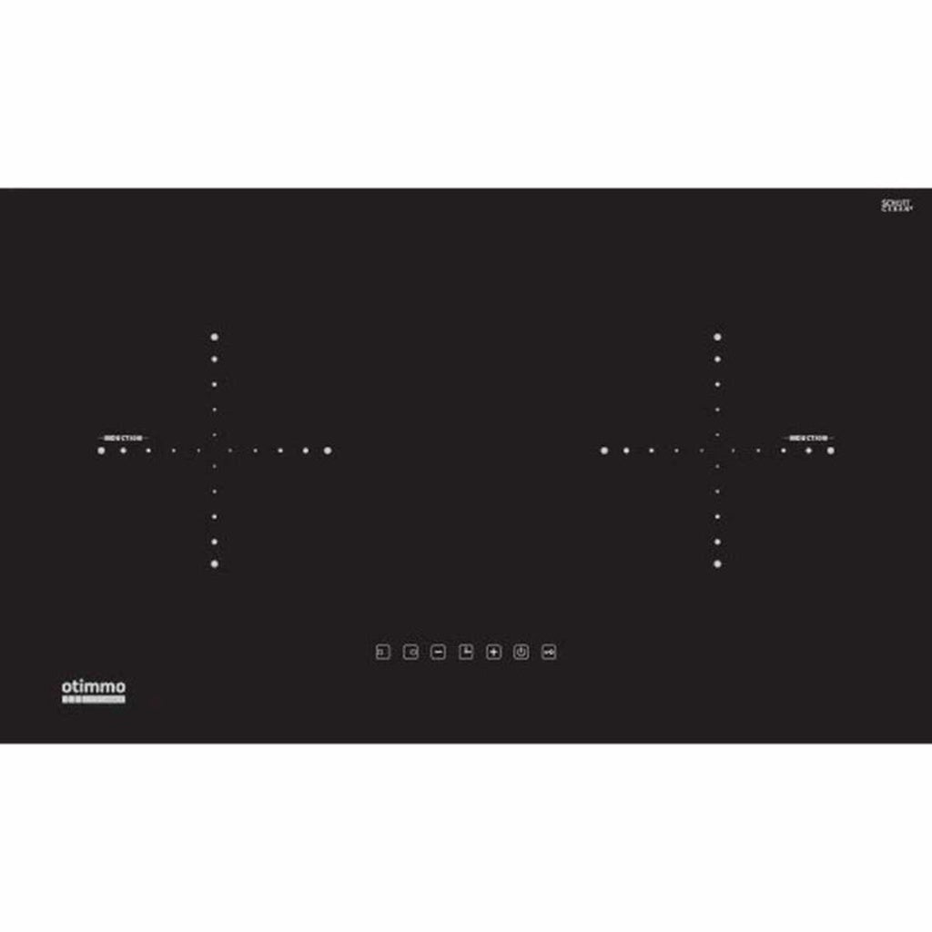 EuropAce Otimmo ECH 9168Y + EIH 5220V 90cm Premium T-Shaped Chimney Hood + Built-in Hod Vitroceramic