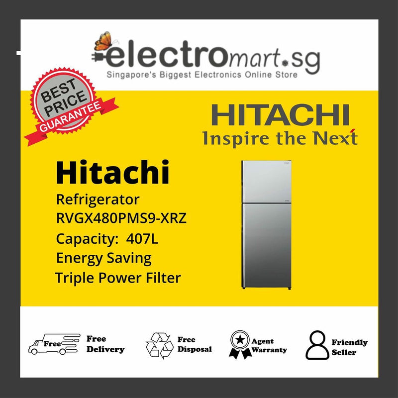 HITACHI R-VGX480PMS9-XRZ REFRIGERATOR