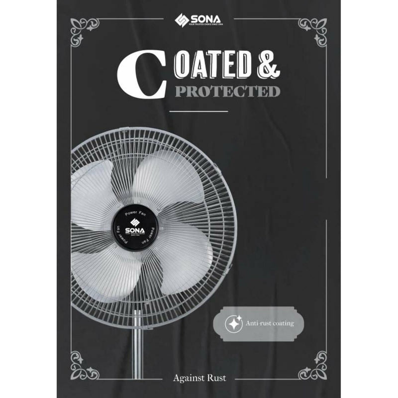 SONA SSO 6065 POWER STAND  FAN 16”