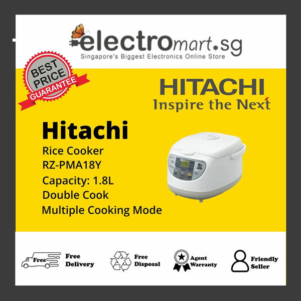 HITACHI RZ-PMA18Y 1.8L RICE COOKER