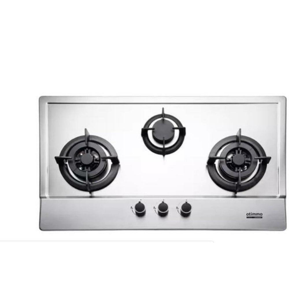 EuropAce Otimmo Package ECH 3121S + EBH 3391U 2 Burner 90CM Gas Hob (PUB / LPG) + Deluxe Curve Slim Hood 90cm