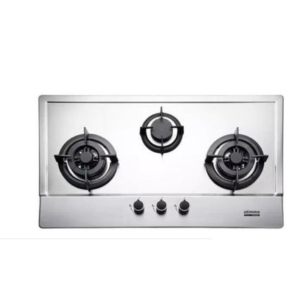 EuropAce Otimmo Package ECH 3121S + EBH 3391U 2 Burner 90CM Gas Hob (PUB / LPG) + Deluxe Curve Slim Hood 90cm