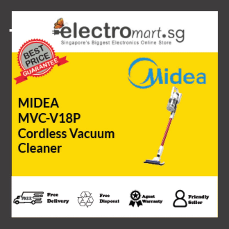 Midea MVC-V18P 2 In 1 Cordless Vacuum Cleaner