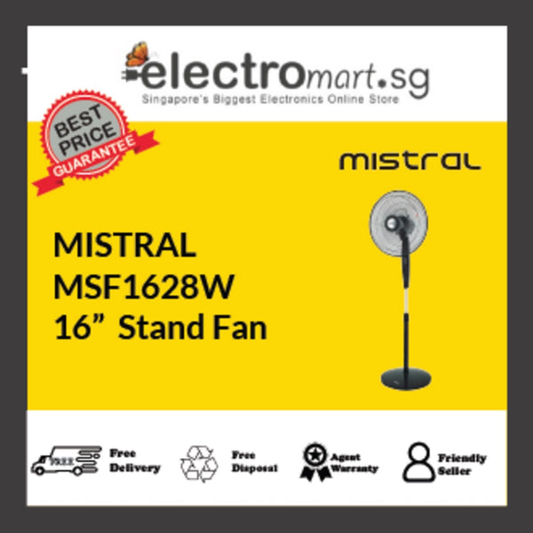 MISTRAL MSF1628W 16”  Stand Fan
