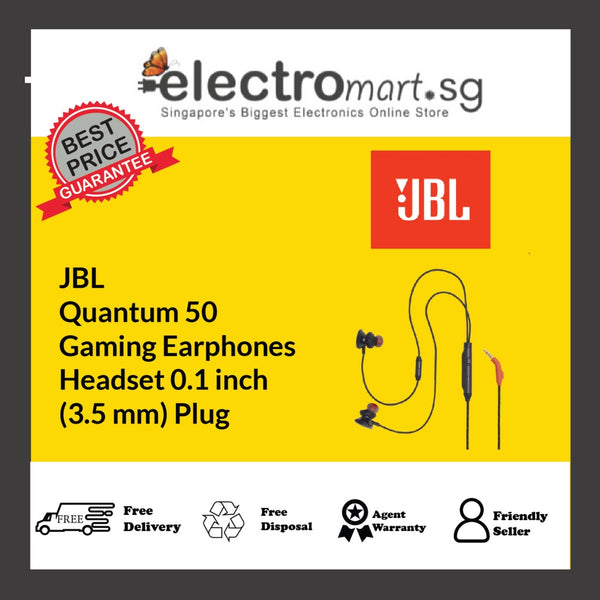 JBL Quantum 50 Gaming Earphones Headset 0.1 inch  (3.5 mm) Plug