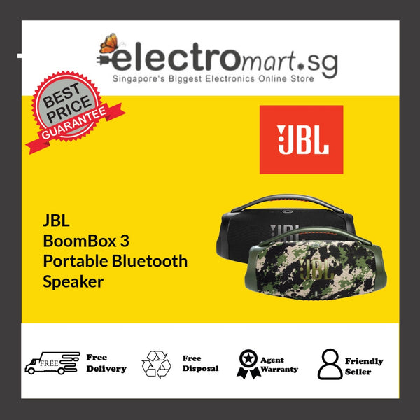 JBL BoomBox 3 Portable Bluetooth  Speaker