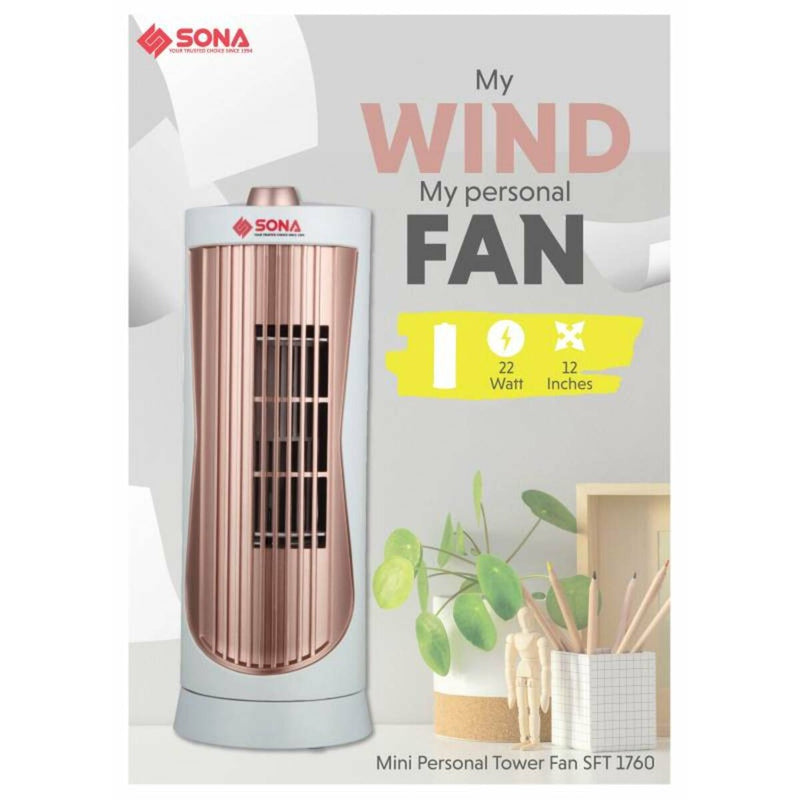 SONA SFT 1760 MINI PERSONAL TOWER FAN