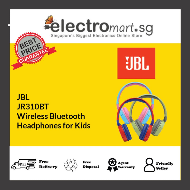 JBL JR310BT Wireless Bluetooth  Headphones for Kids