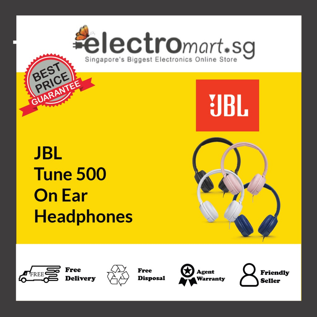 JBL Tune 500 On Ear Headphones