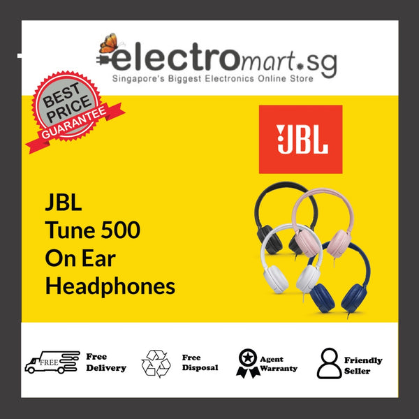 JBL Tune 500 On Ear  Headphones