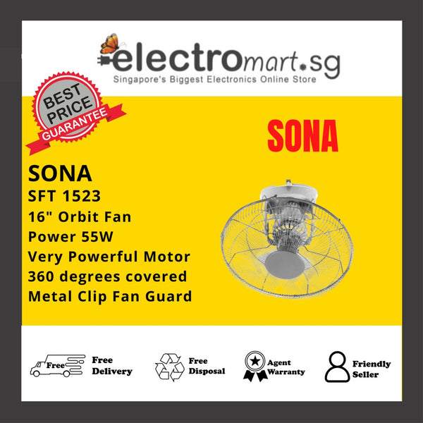 SONA SFT 1523 16" ORBIT FAN