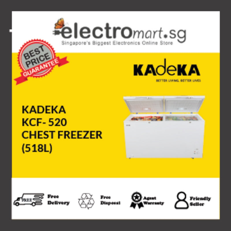 KADEKA CHEST FREZZER (518) KCF520