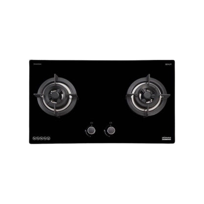 EuropAce Otimmo Package ECH 8111S + EBH 6291S 2-Burner Gas Hob (PUB / LPG) + Deluxe T Chimney Hood