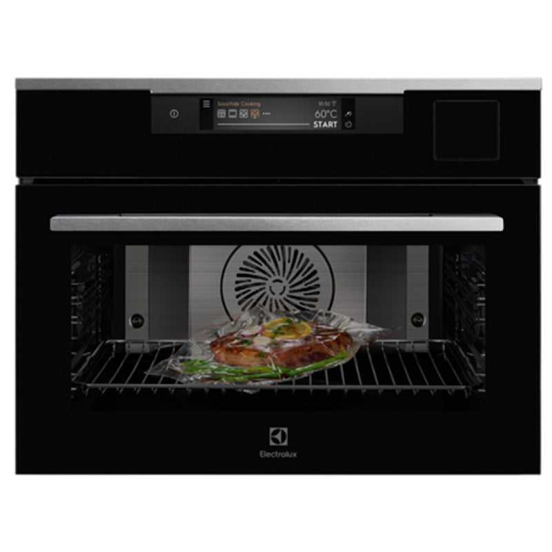KVAAS21WX Electrolux UltimateTaste SteamPro Compact Built-in oven 45cm