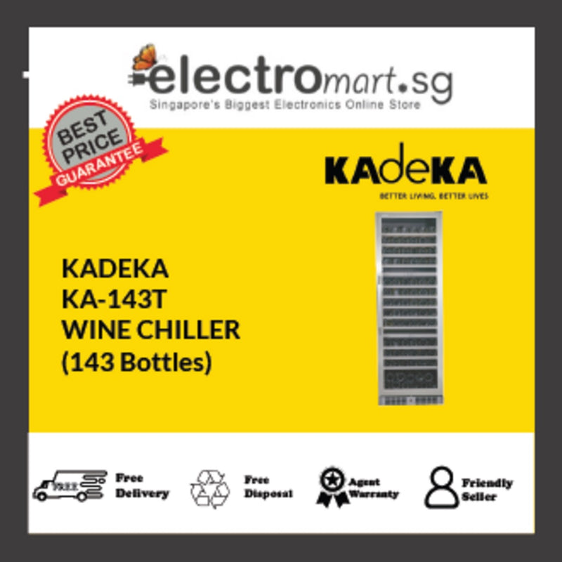 Kadeka KA-143T 143 Bottles Wine Cooler KA143T