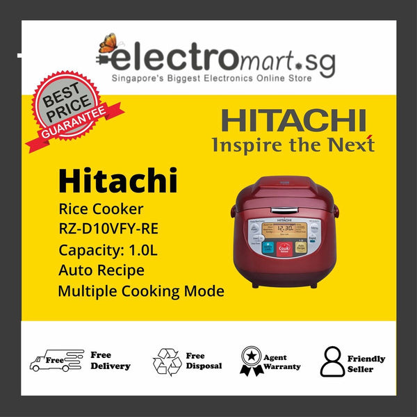 HITACHI RZ-D10VFY-RE RICE COOKER