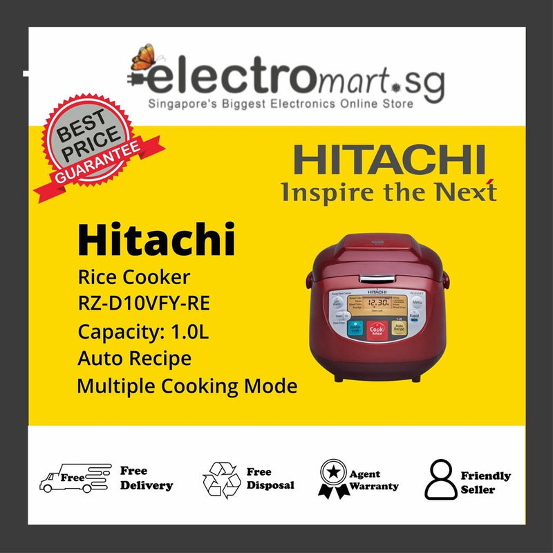 HITACHI RZ-D10VFY-RE RICE COOKER