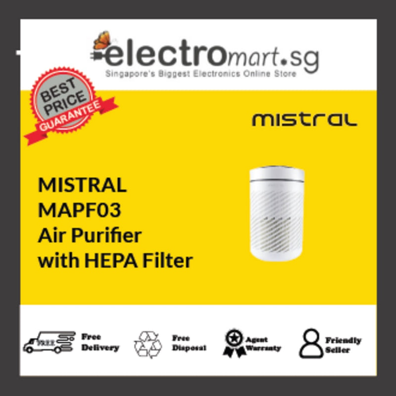 MISTRAL MAPF03 Air Purifier with HEPA Filter