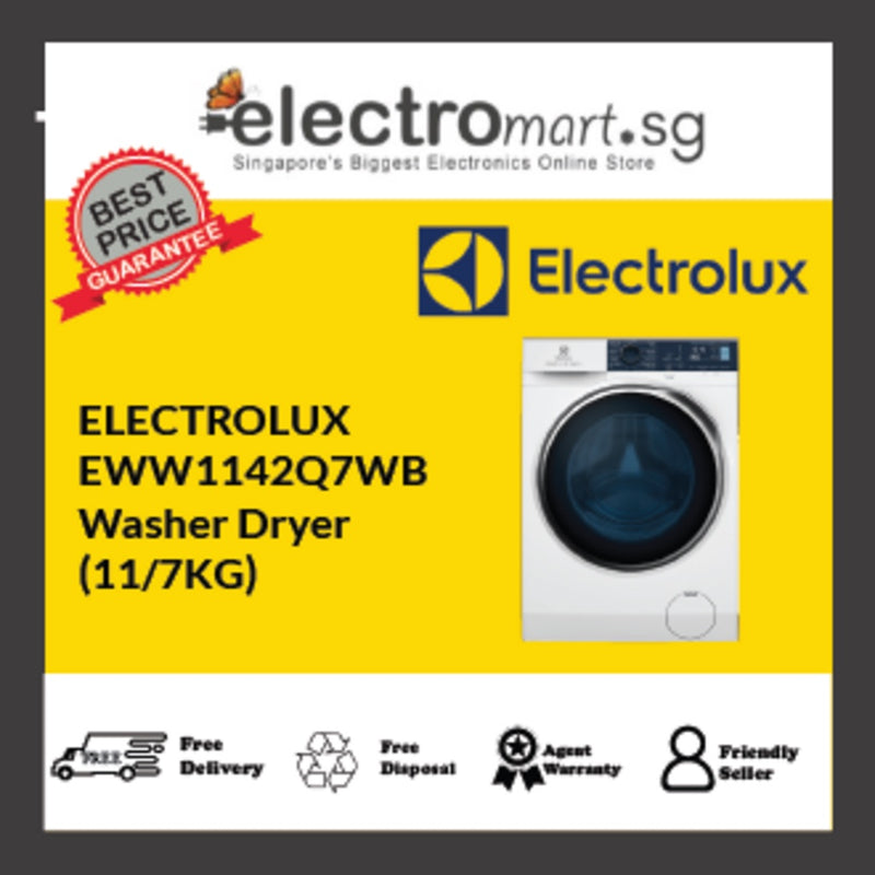 EWW1142Q7WB Electrolux Ultimate Care 700 washer dryer 11/7kg