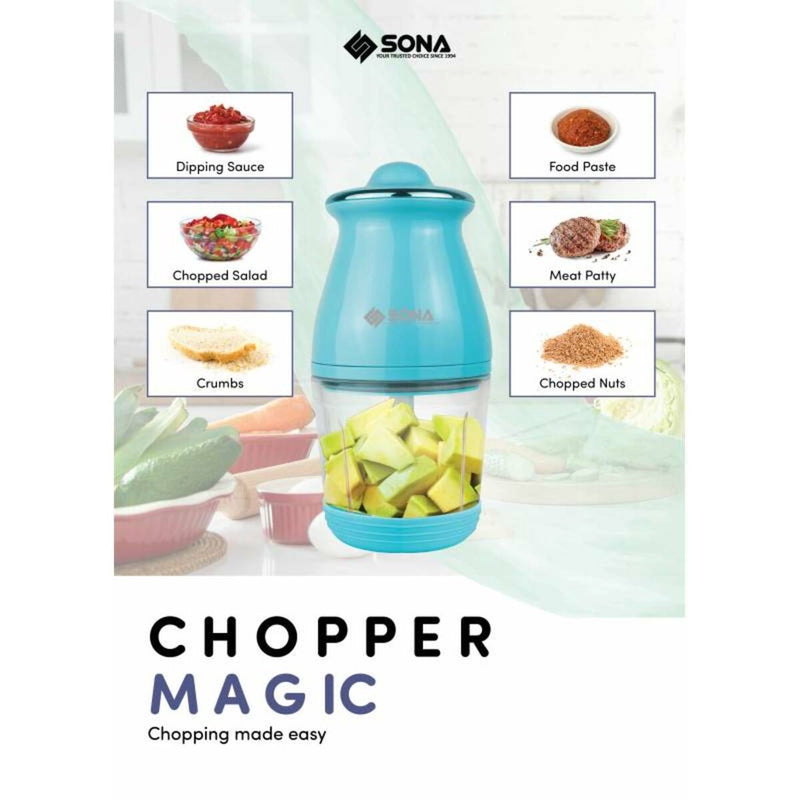 SONA SFC 3080 Glass Food Chopper