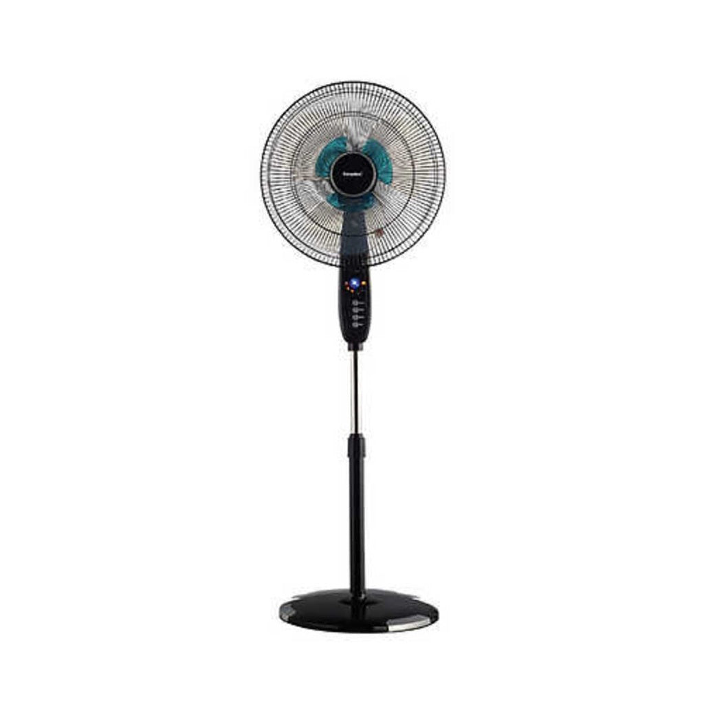 EuropAce ESF 4160W Standing Fan w Timer and Remote 16 inch