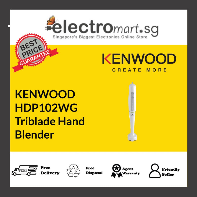 KENWOOD HDP102WG  Triblade Hand  Blender