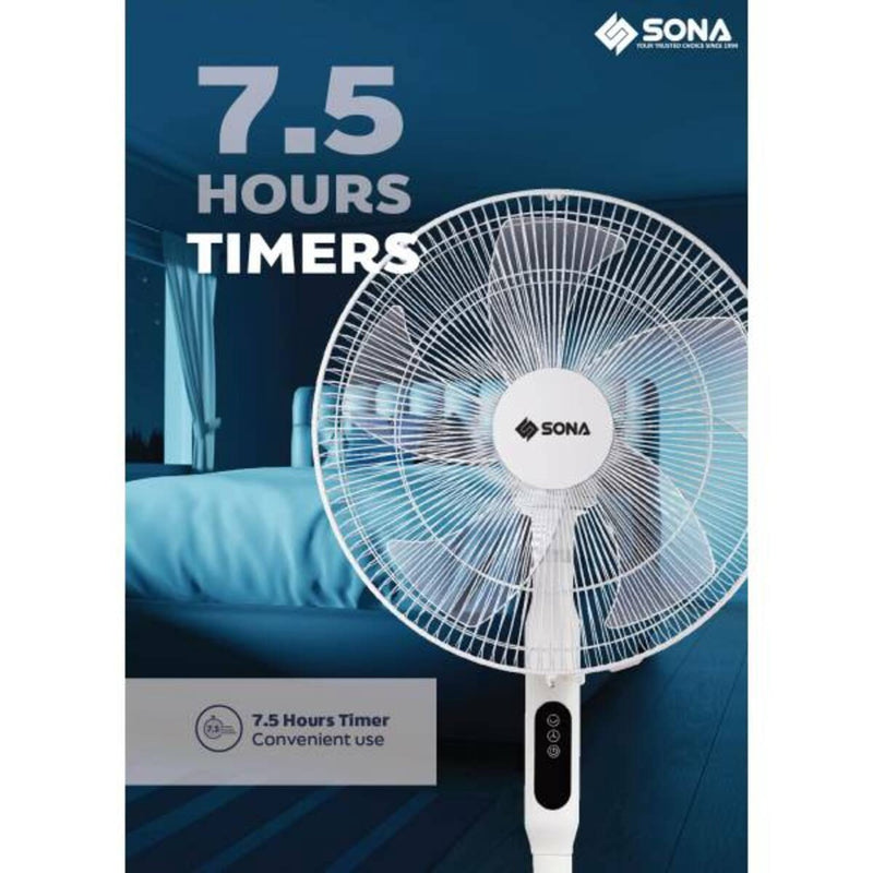 SONA SFS 6411 3 -IN-1 REMOTE STAND FAN 16"