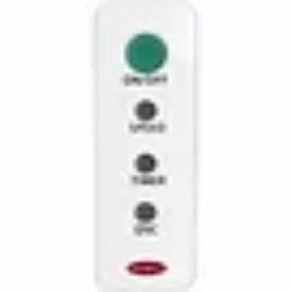 EuropAce EWF 8162U Wall Fan w Remote Control (16 inch)