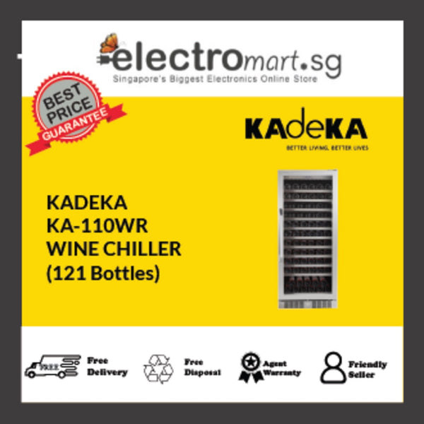 Kadeka KA-110WR 121 Bottles Wine Cooler KA110WR