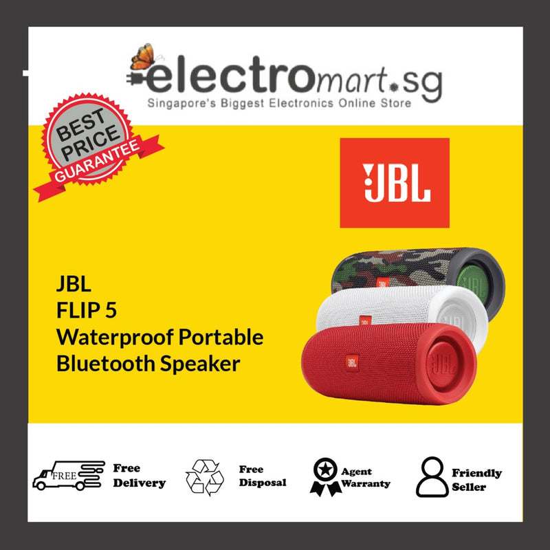 JBL FLIP 5 Waterproof Portable  Bluetooth Speaker