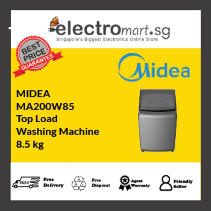 MIDEA MA200W85 8.5KG LUNAR DIAL TOP LOAD WASHING MACHINE