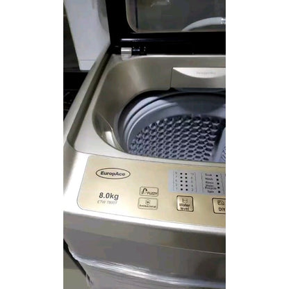 EuropAce ETW 7800T 8KG Top Load Washing Machine