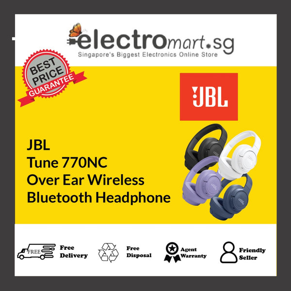 JBL Tune 770NC Over Ear Wireless  Bluetooth Headphone