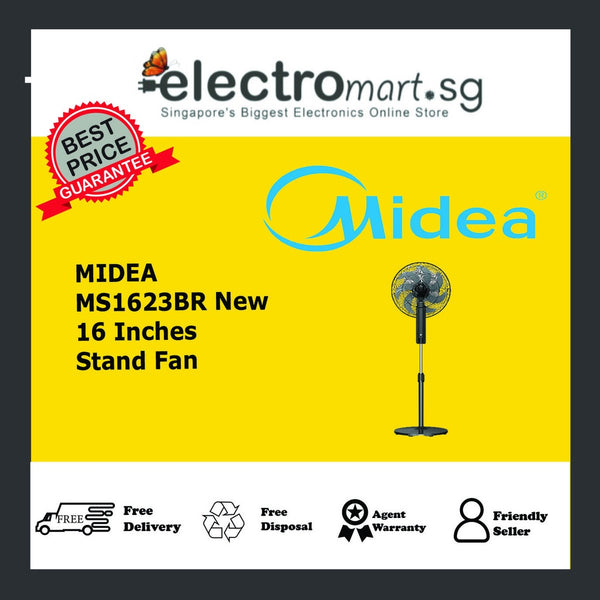 MIDEA MS1623BR Stand Fan 16inc