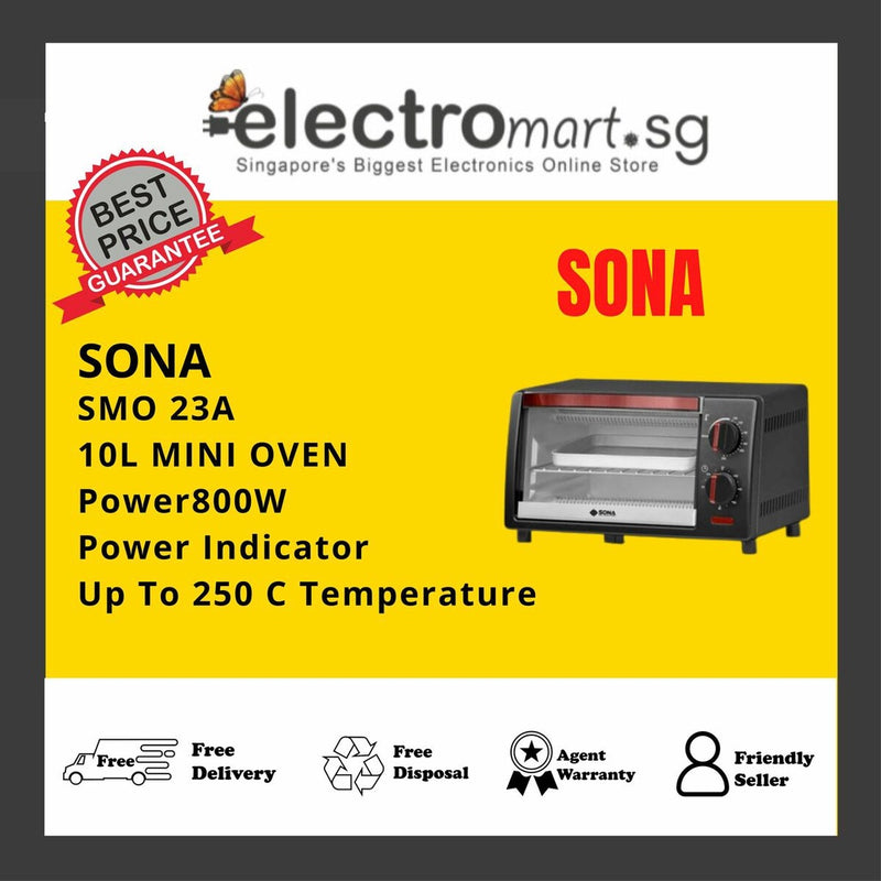 SONA SMO 23A 10L MINI OVEN