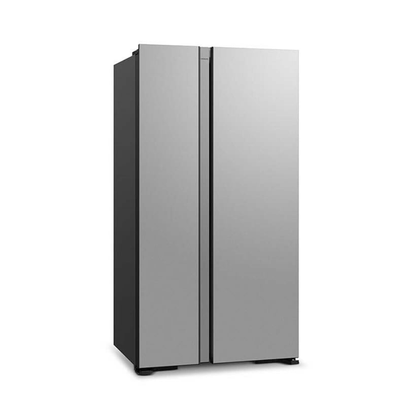 HITACHI R-S700PMSO-GS Side by Side Fridge Glass Silver (595L)