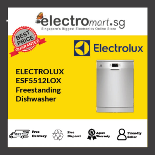 ESF5512LOX Electrolux UltimateCare 300 freestanding dishwasher 60cm