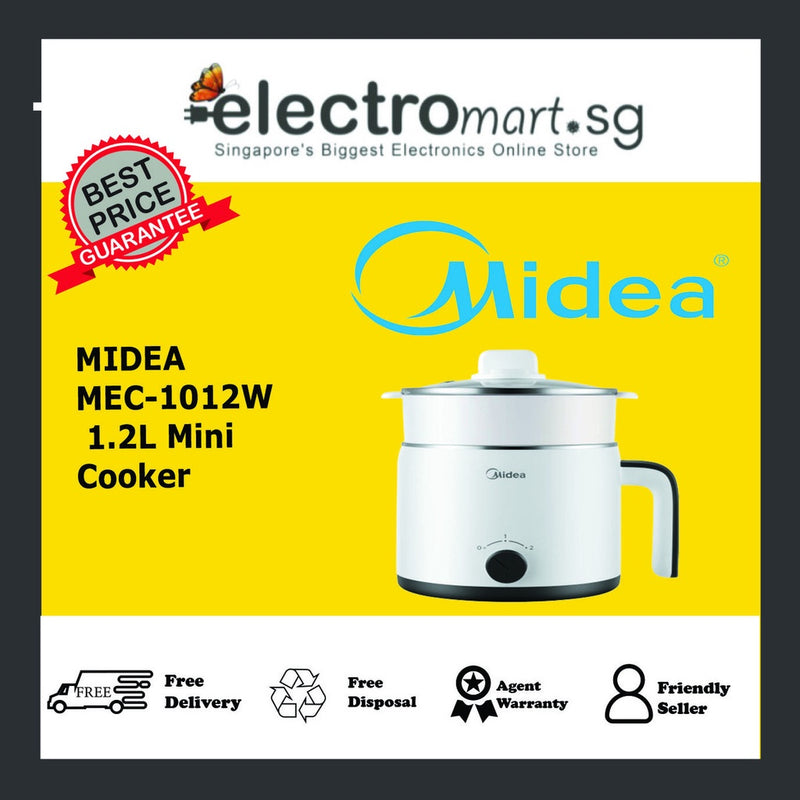 Midea  MEC-1012W 1.2L Mini Multi Cooker