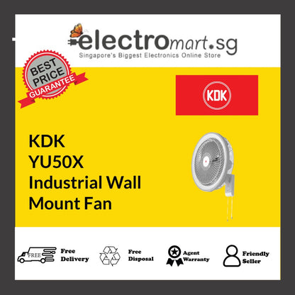 KDK YU50X 3-speed Industrial Fan with Pull Switch (50cm)