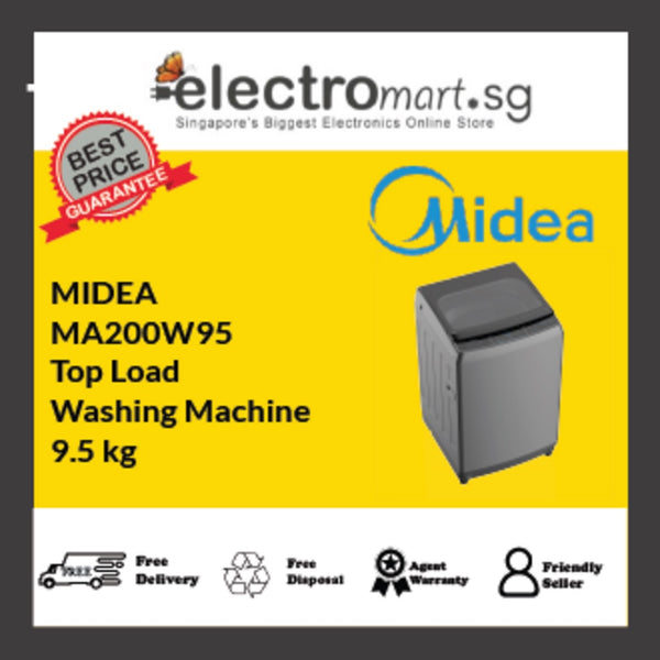 MIDEA MA200W95 9.5kg Top Load Fully Auto Washing Machine