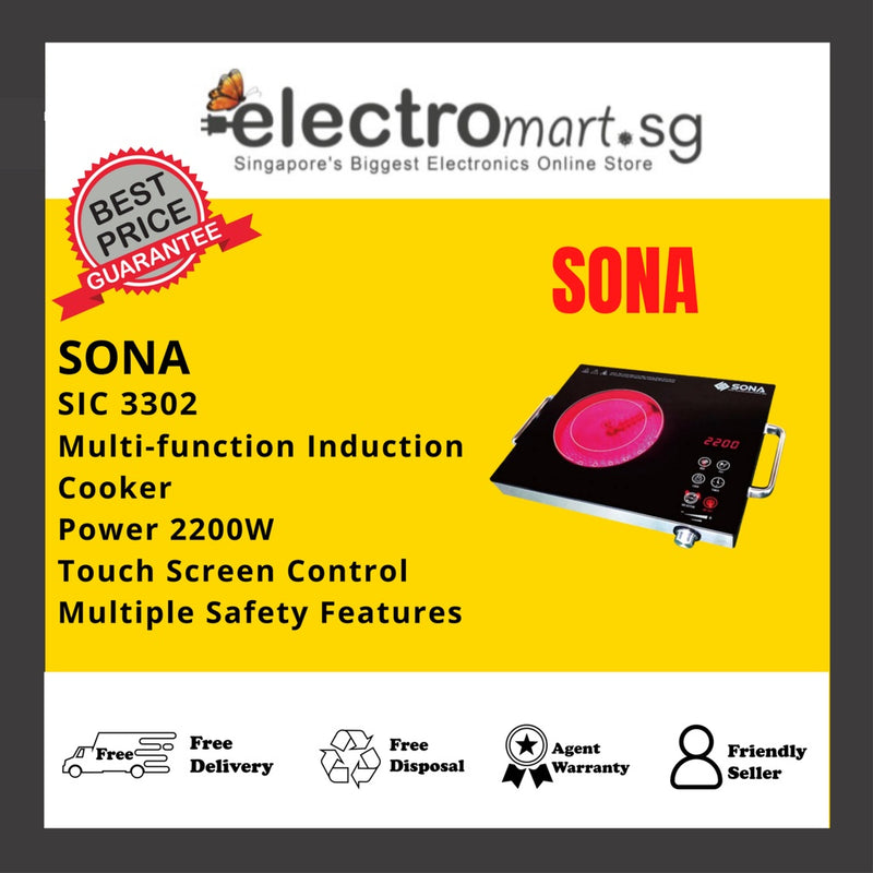 SONA SIC 3302 Multi-Function Infrared Cooker