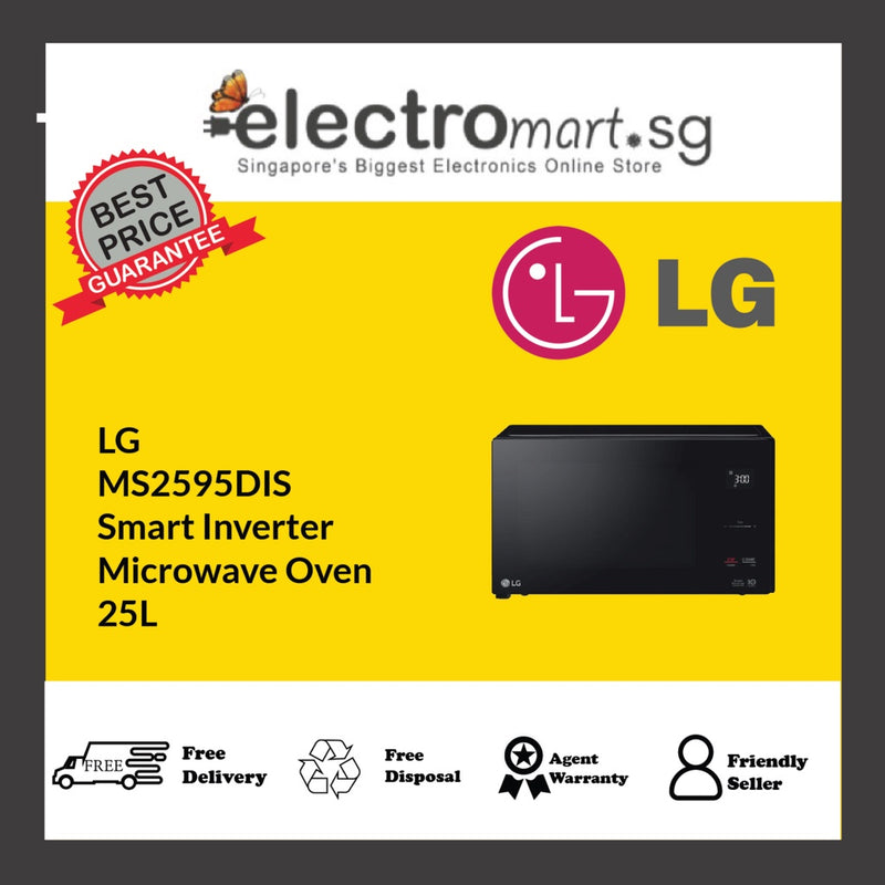 LG  MS2595DIS Smart Inverter  Microwave Oven 25L