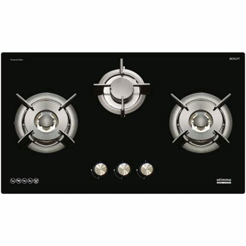 EuropAce Otimmo Package ECH 2101S + EBH 6291S 2-Burner Gas Hob (PUB / LPG) + 90cm SS430 Bulit-In Slim Hood